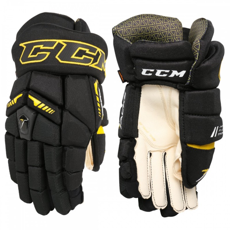 CCM Ultra Tacks Senior Ice Hockey Gloves