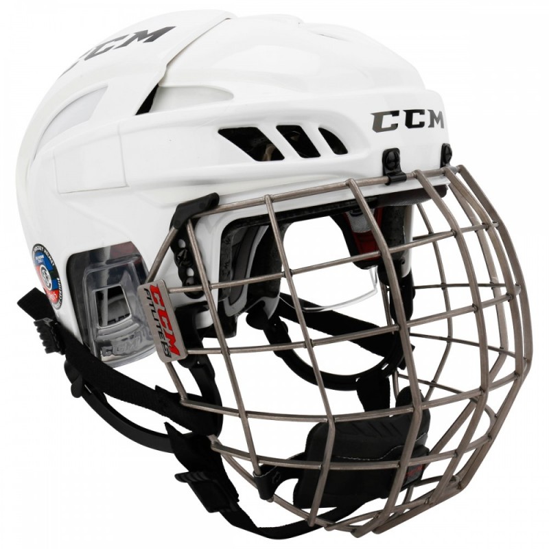 CCM Fitlite Hockey Helmet Combo