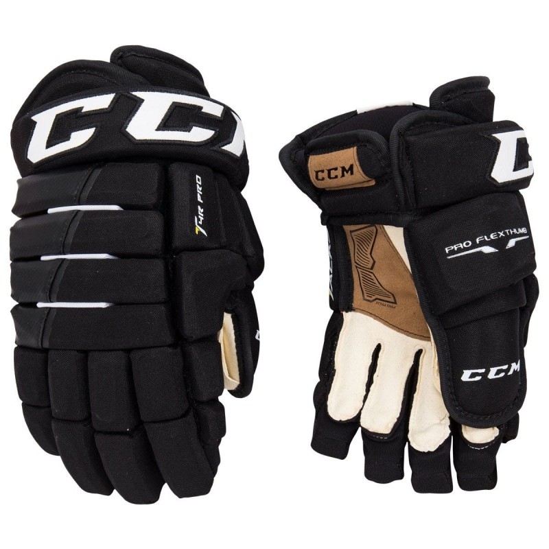 CCM Tacks 4-Roll Pro Senior Ice Hockey Gloves