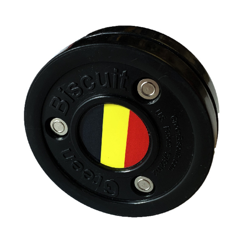 GREEN BISCUIT Belgium Off Ice Training Hockey Puck