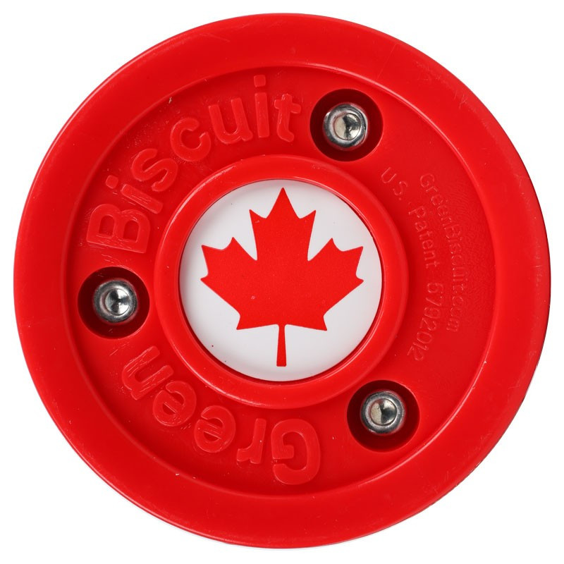 Green Biscuit Canada Off Ice Training Hockey Puck