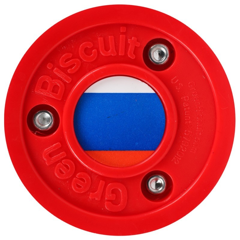 Green Biscuit Russia Off Ice Training Hockey Puck