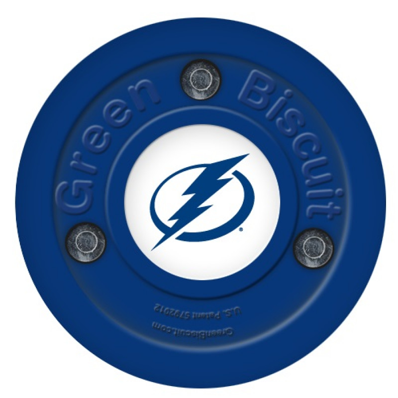 Green Biscuit Tampa Bay Lightning Off Ice Training Hockey Puck