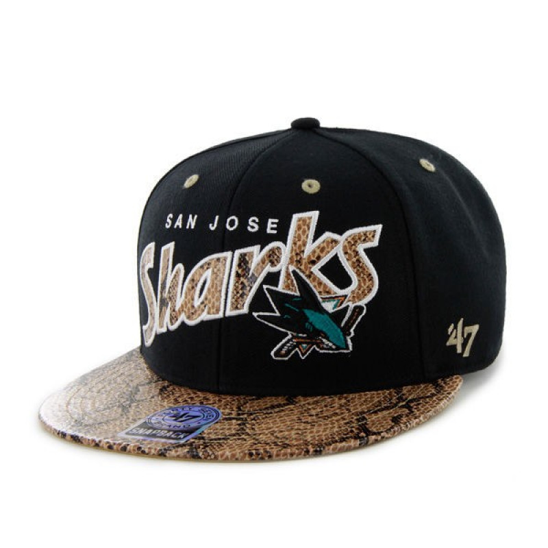 BRAND 47 San Jose Sharks King Cobra Snapback Cap