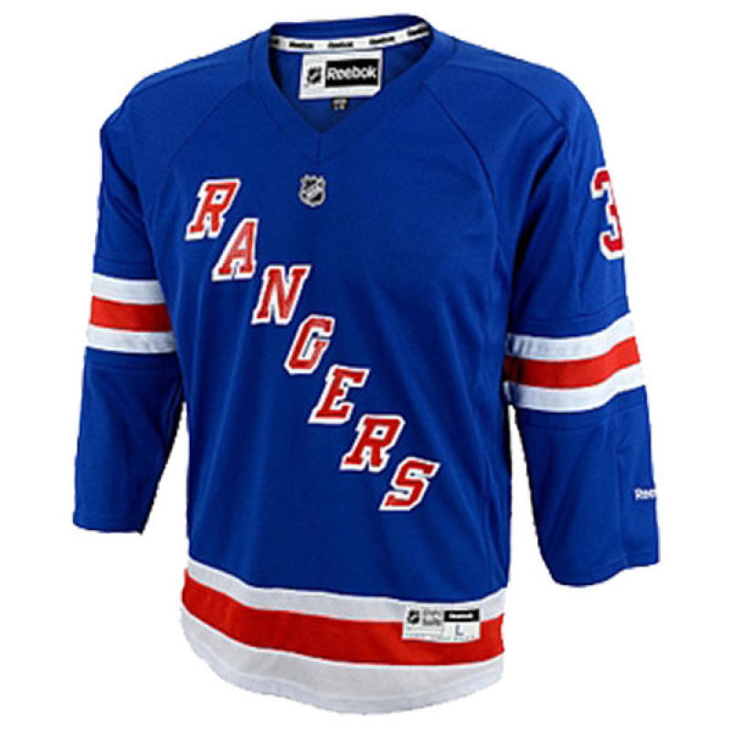 Reebok Premier New York Rangers Youth Jersey - Lundqvist-SMALL-MEDIUM-NAVY