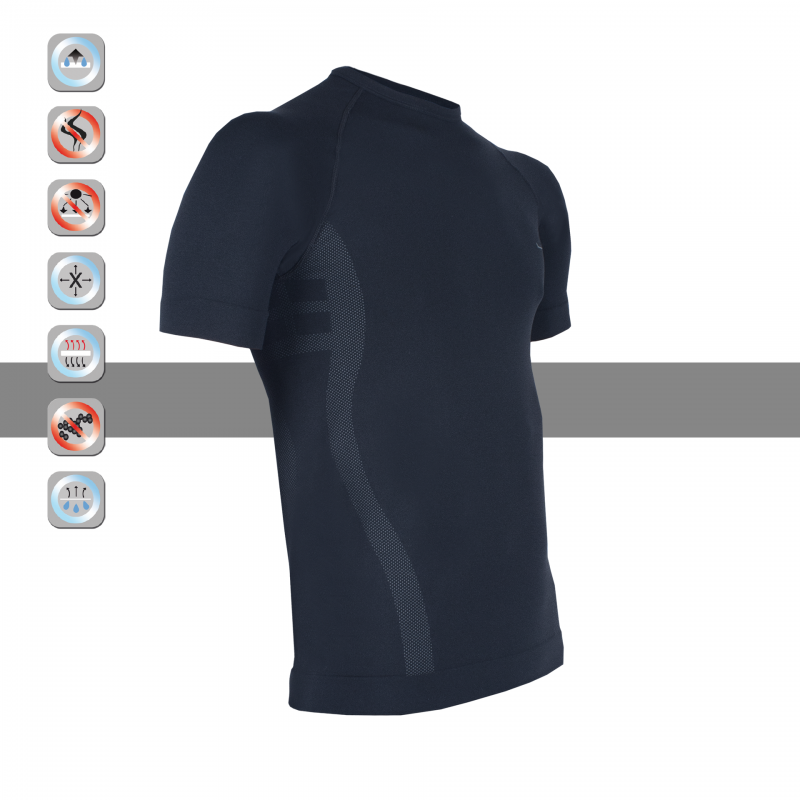 SIM LOC Silver Line Adult Thermo T-Shirt