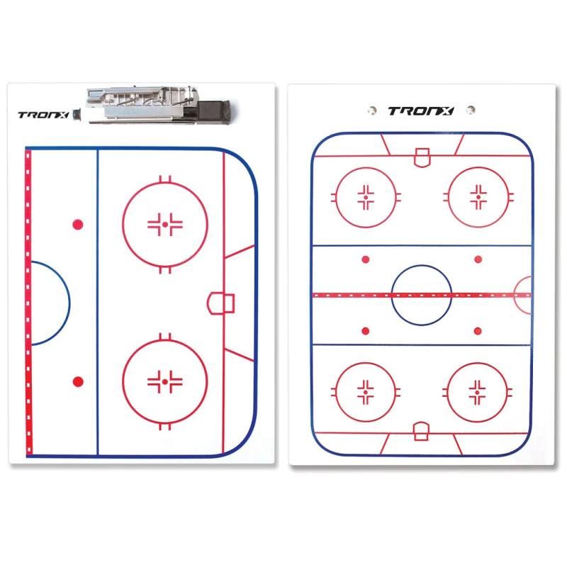 TRONX Hockey Coaching Tactic Board 9X13IN