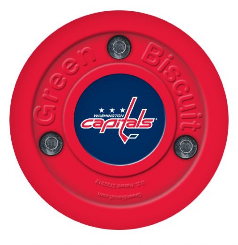 Green Biscuit Washington Capitals Off Ice Training Hockey Puck