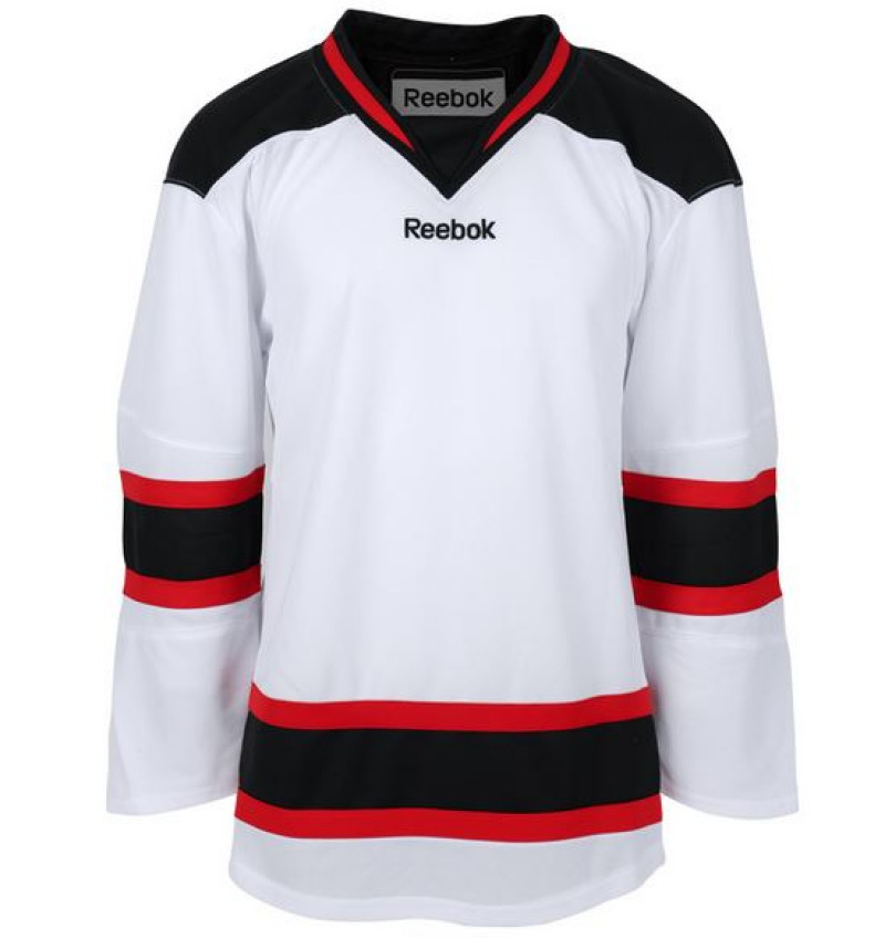 Reebok New Jersey Devils Edge Adult Hockey Jersey Away