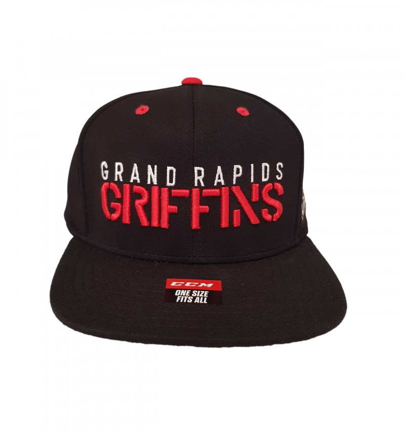 CCM Grand Rapids Griffins Flat Brim Snapback