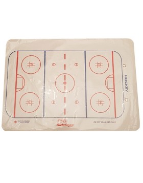 SIDELINES Ice Hockey Coaching Tactic Board 56cm x 40cm