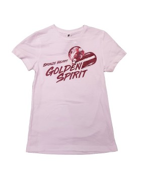 HOKEJAM.LV Women Bronze Heart Golden Spirit T-Shirt