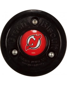 Green Biscuit New Jersey Devils Off Ice Training Hockey Puck