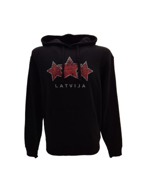 HOKEJAM.LV Senior Three Star Latvija Hoodie