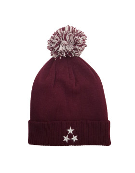HOKEJAM.LV Latvia Small Three Star Winter Hat