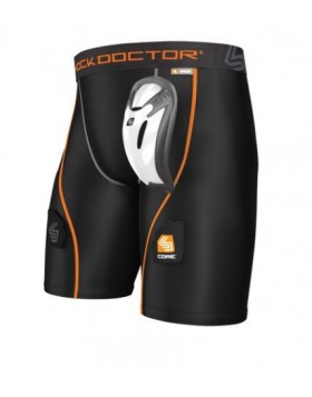 Shock Doctor Adult Core Hockey Short with Bio-Flex Cup 362