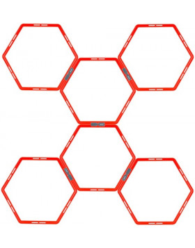 AVENTO Agility Grid Hexagon 6 Pieces