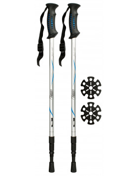 ABBEY Adjustable Aluminium Anti Shock Hiking Cane 21SV