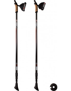 ABBEY Adjustable Aluminium Hiking Cane 21SR