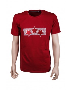 Adult Latvia Three Star T-Shirt