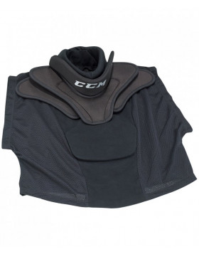 CCM BNQ Shirt Style Throat Pro Junior Collar