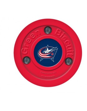 Green Biscuit Columbus Blue Jackets Off Ice Training Hockey Puck