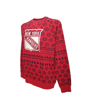 CCM Senior New York Rangers Sweatshirt FCR5DG