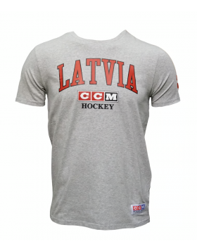 CCM SS Tee Latvia Senior T-Shirt