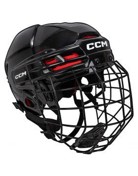 CCM Tacks 70 Senior Hockey Helmet Combo