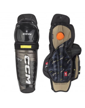 CCM Tacks AS-V Junior Shin Guards