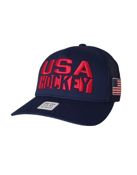 CCM USA Hockey Mesh Snapback HTR32BUS