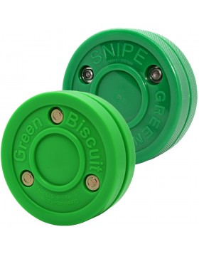GREEN BISCUIT Original+Snipe Combo Pack Off Ice Training Hockey Puck