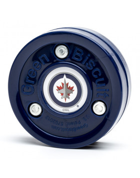 GREEN BISCUIT Winnipeg Jets Off Ice Training Hockey Puck