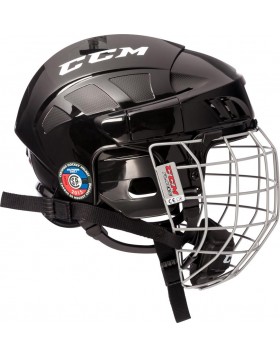 CCM Fitlite 40 Hockey Helmet Combo
