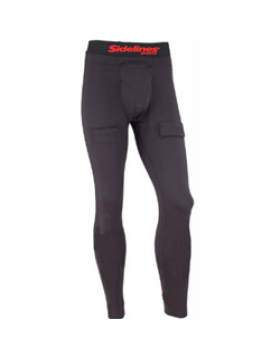 SIDELINES Youth Compression Underwear Pants with Jock