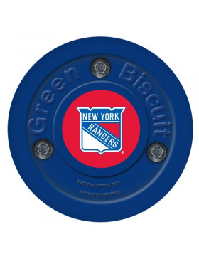 Green Biscuit New York Rangers Off Ice Training Hockey Puck