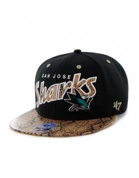 BRAND 47 San Jose Sharks King Cobra Snapback Cap