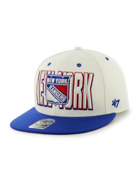 BRAND 47 New York Rangers Two Tone Hardball Strapback Cap