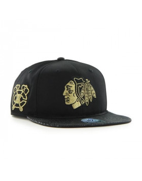 BRAND 47 Chicago Blackhawks Juli Gunk Croc Vintage Strapback Cap