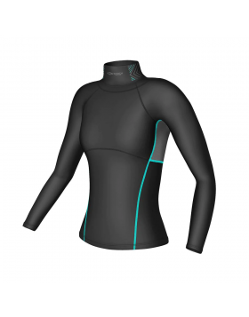 SHOCK DOCTOR Ultra Women`s Long Sleeve Compression Shirt with Neck Guard SD30190