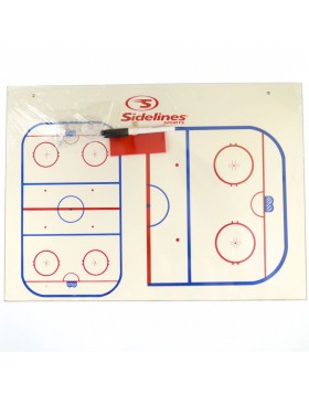 SIDELINES Hockey Coaching Tactic Board 56cm x 40cm