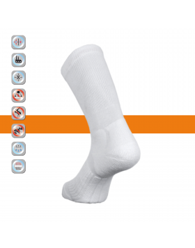 SIM LOC Orange Line Junior Ice Hockey Socks