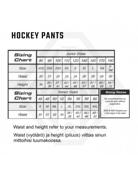 TACKLA Advantage 951 Long Senior Ice Hockey Pants