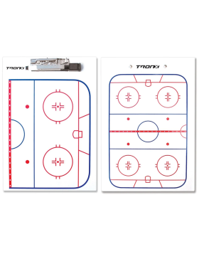 TRONX Hockey Coaching Tactic Board 9X13IN