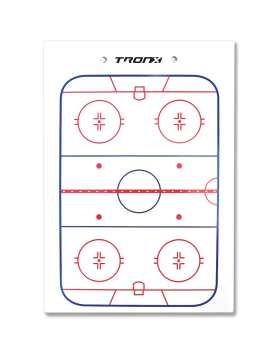 TRONX Hockey Coaching Tactic Board 9X13IN
